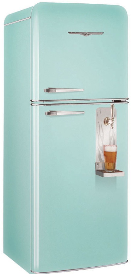 Northstar 1951 Refrigerator Shown in Robin's Egg Blue